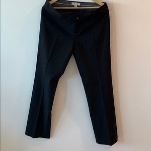 Banana Republic Logan fit black trousers